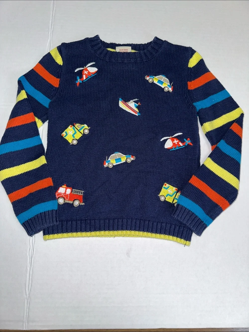 Lot of 2 Ministry Of Rascals Knit Sweater Embroidered Toddler 3T - Picture 2 of 11